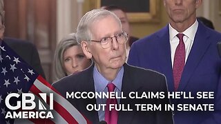 Mitch McConnell asserts he will finish his term in the Senate following unexplained freeze-ups