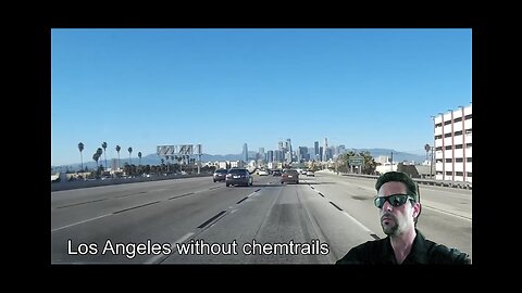 Los Angeles without chemtrails