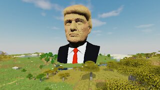 Donald Trump in Minecraft
