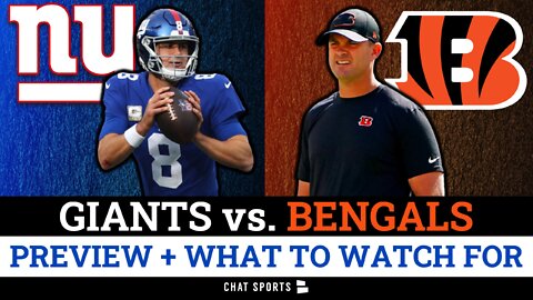Giants vs. Bengals Preview: Prediction, What To Watch For & Key Players | NY Giants Preseason Week 2