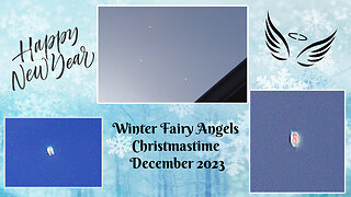 Winter Fairy Angels Christmastime December 2023