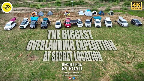 Group Camping at SECRET location near Vatrak River | Our Biggest Overlanding Community meet in 2023