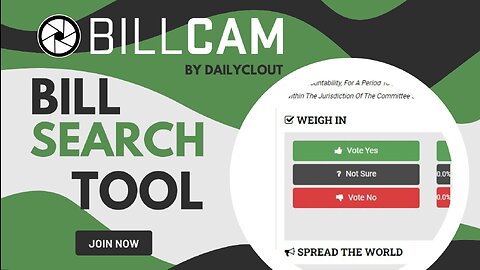 BillCam: Search and Share Bills, Engage with Lawmakers, and Spread the Word!