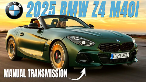 2025 BMW Z4 M40i | Manual Transmission