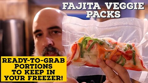 Ready-To-Cook Veggie Packs for Fajitas!