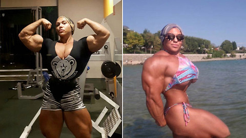 Amazing Giant Woman Nataliya Kuznetsova Rusian Powerlfter