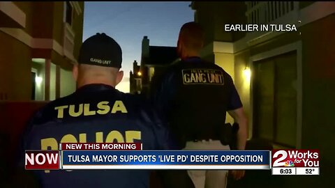 Tulsa Mayor supports 'Live PD" despite opposition