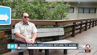 Furloughed Ding Darling workers return to work
