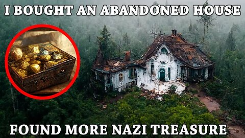I BOUGHT AN ABANDONED HOUSE AND FOUND MORE NAZI TREASURE IN THE GROUND!