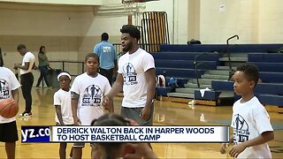 Derrick Walton Jr. hosts basketball camp in Harper Woods