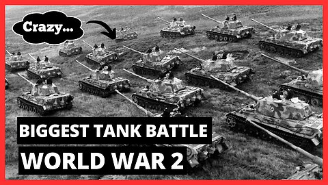 The biggest tank battle explained - World War 2