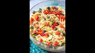 California Spaghetti Salad Recipe