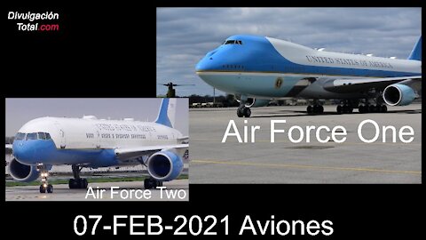 07-FEB-2021 Aviones (Air Force One y Air Force Two)