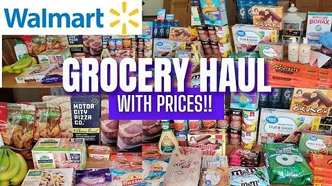 NEW WALMART GROCERY HAUL | WITH PRICES | MAY 2022
