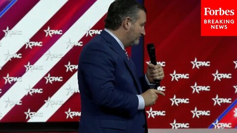 'I Want To Do Something A Little Bit Unusual For CPAC...': Ted Cruz Speaks On 'Fundamental Conflict'
