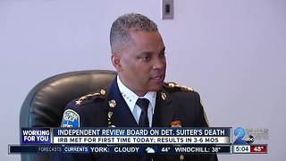 Suiter panel begins independent review of homicide detective's death