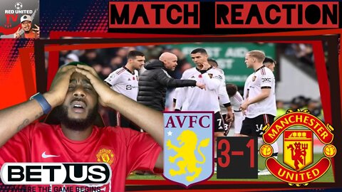 Aston Villa 3-1 Manchester United Premier League - Ivorian Spice Reacts