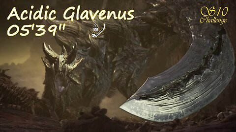 Acidic Glavenus (05'39'') | Insect Glaive | Monster Hunter World: Iceborne | "Sub 10 Challenge"