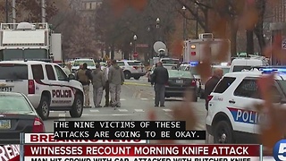 Tara Molina talks to witnesses of Ohio State attack