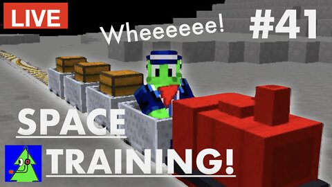3 Hearts, No Food, And Exploring Caves! - Modded Minecraft Live Stream - Ep41 Space Training Modpack Lets Play (Rumble Exclusive)