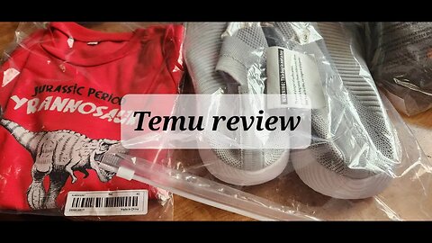 Temu review video #1 #temu