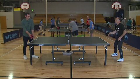 Former doctor with Multiple sclerosis goes from prescribing medications to playing ping pong