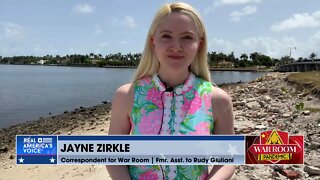 Jayne Zirkle Live From Mar-a-Lago: Patriotic Americans Continue Support For President Trump