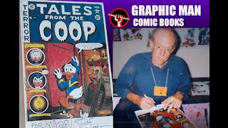 Don Rosa Autograph and Graphic Man looks through some old Comics