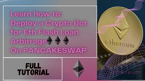 Learn to do ETH Flash Loan Arbitrage on Uniswap & Pancakeswap! Full Tutorial for Beginners.