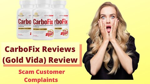 CarboFix Reviews: Vida Gold Negative Side Effects or Real Ingredients
