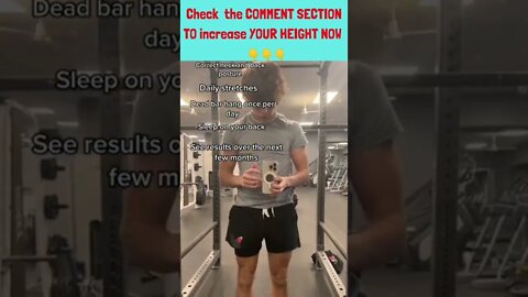 increase height with height increase exercises #shorts
