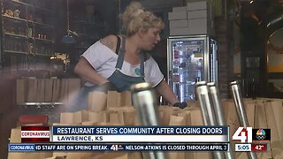 Lawrence restaurant donating sack lunches to those in need amid COVID-19 pandemic