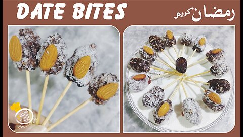 Date Bites | Chocolate Coated Dates | Ramzan Special Recipe | Iftar Secial Recipe
