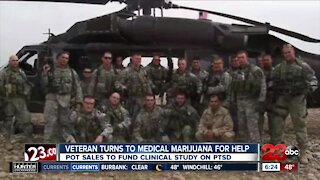 Veteran turns to medical marijuana for help with PTSD, pot sales to fund clinical study