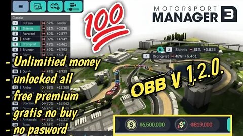 Motorsport Manager Mobile 3 Mod Apk V1.2.0 Terbaru 2022