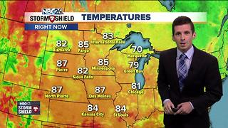 Sunny and dry weather into the weekend