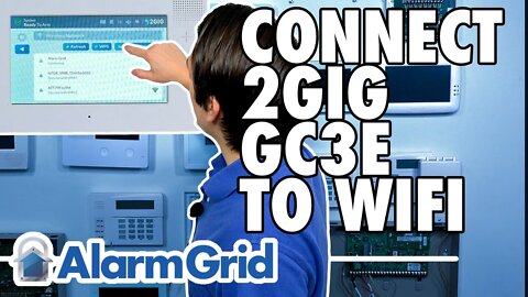 Connecting the 2GIG GC3e to WIFI