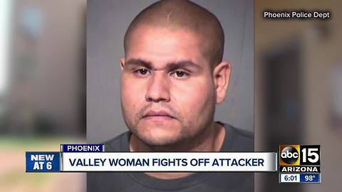 Valley woman uses machete to fight off attacker
