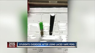 Three Florida high school student overdose after using laced vape pens
