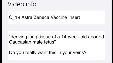 C_19 Astra Zeneca Vaccine Insert