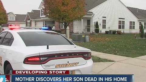 Greenwood mother finds son dead inside home