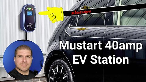 👉MUSTART Level 2 EV Charge Station, 16/25/32/40 Amp Charger, ETL Certified. Initial Impressions.