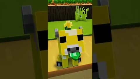 This Moobloom knows how to chill.🤣Cool #minecraft animation made with #blockbustermod. Let's #shorts