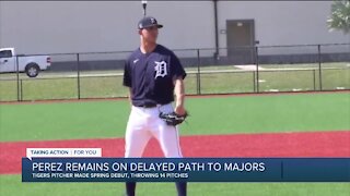 Franklin Perez remains on delayed path to majors