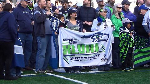 Whatcom County 12thman Honoring Seattle Seahawks at Civic Field in Bellingham, WA