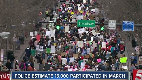 Thousands March For Women's Rights In Nashville