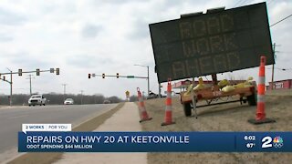 ODOT crews begin $44 million project to improve Keetonville Hill