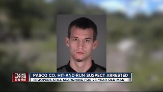 Driver arrested, 1 wanted in Pasco hit & run