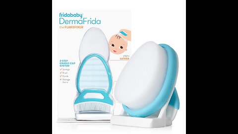 Frida Makeup Baby The 3-Step Cradle Cap System | DermaFrida The FlakeFixer