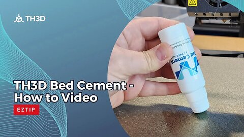 How to use our Bed Cement - Bed Adhesive - Works with all printers!